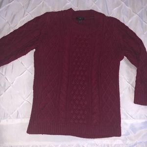Talbots Cable-Knit sweater